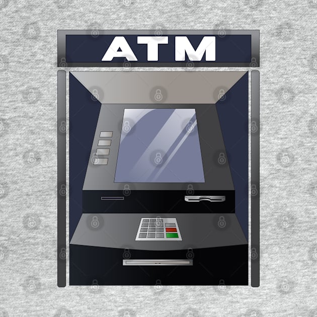 ATM Costume for Halloween by Sticker Steve